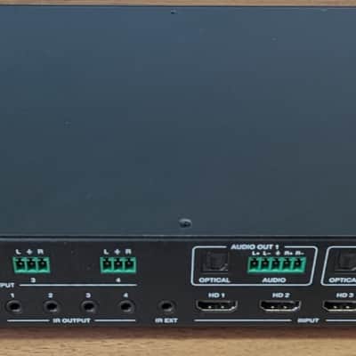 Unbranded 4K@60hz 4x4 HDMI™ Matrix w/ Video Wall (Seamless, Audio Extract, MultiView)-UHD-44MVW 2024 - Excellent image 2