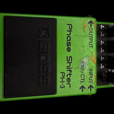 Boss PH-3 Phase Shifter (Dark Gray Label) 2000 - Present - Green X5130 image 1