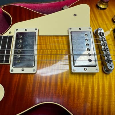 Gibson Custom Shop 60th Anniversary '60 Les Paul Standard Reissue V2 2020 - #001591 Tomato Soup Burst image 4