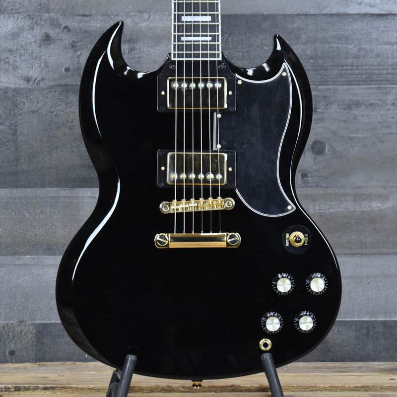 Pre-Owned Epiphone SG Custom - Ebony with Gigbag image 1