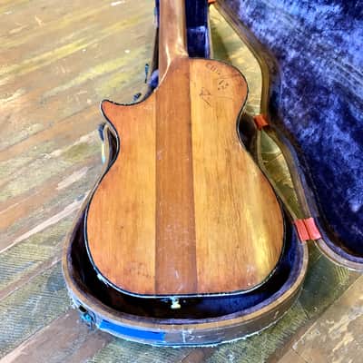 Magnatone Mark III electric guitar c 1950’s Mahogany original vintage USA bigsby lifton stone cali girl case image 11