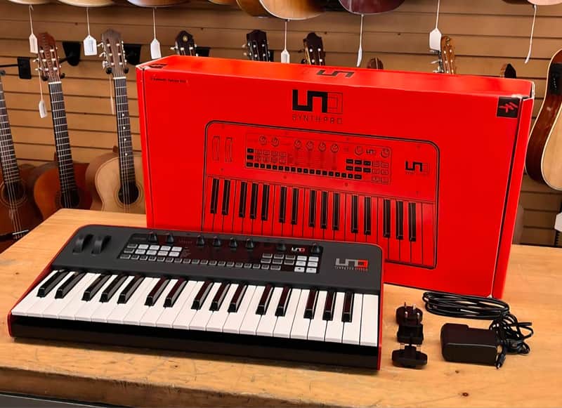 IK Multimedia Uno Synth Pro 32 Analog Paraphonic Synthesizer w/Box image 1