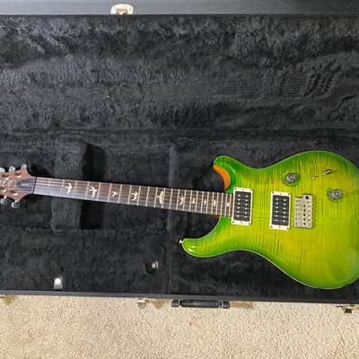 2014 PRS Custom 24 10-Top - Eriza Verde image 6