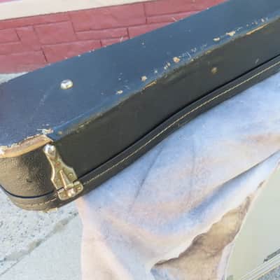 GUILD 1960's BLUESBIRD BASS HARDSHELL CASE RARE ORIGINAL CASE image 13
