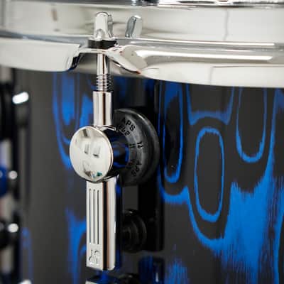 Sonor 7x14" SQ2 Medium Beech Snare Drum - Blue Tribal image 9
