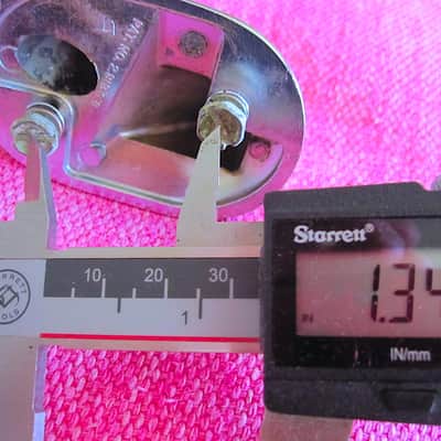Slingerland Bass Drum Spur Leg Mount Bracket, Thin Spur (Right Side) - Vintage (USED) image 6