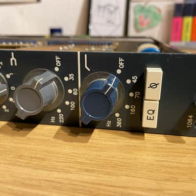Neve 1064's. Pair of Original Vintage Rare Class A Mic Pre-EQs image 3
