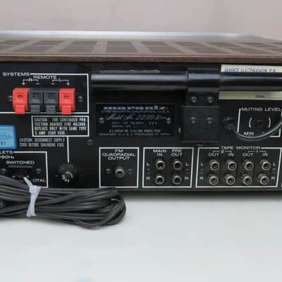 MARANTZ 2250B STEREO RECEIVER FULLY RECAPPED PRO SERVICED + LED's A+ CONDITION image 11