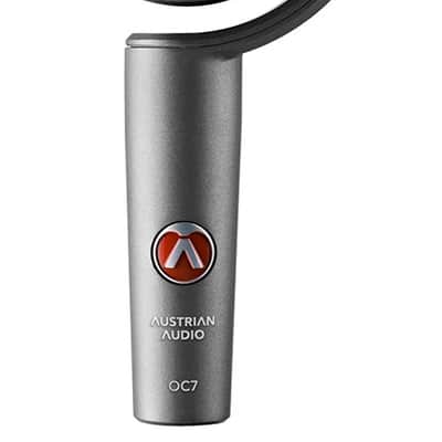 Austrian Audio OC7 True Condensor Instrument Microphone, Clip, Carry Case image 2