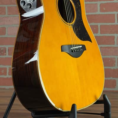Yamaha AC5M ARE Concert Cutaway Acoustic-electric Guitar - Vintage Natural image 12
