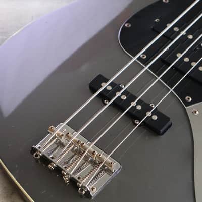 2006 Fender Japan AJB-65 Aerodyne Jazz Bass (Dolphin Grey) image 4
