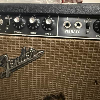 Fender Super Reverb 2-Channel 40-Watt 4x10" Guitar Combo 1963 - 1967 - Black Panel image 8