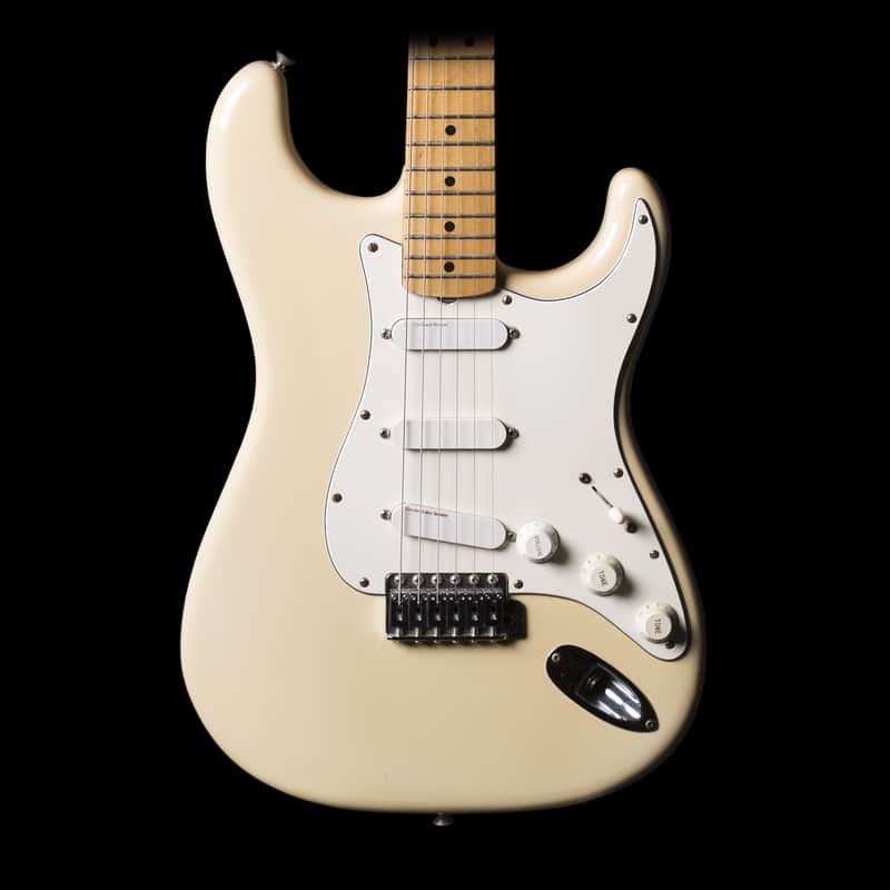 Fender 1982 Stratocaster Vintage White w/ Lace Sensor Pickups | Reverb