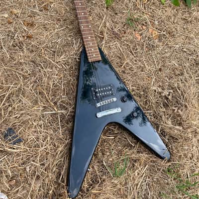Mahar Flying V - Black Gloss Full Size Electric Guitar image 1