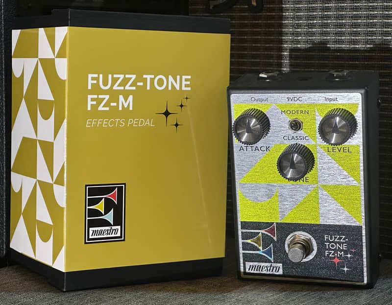 Maestro Fuzz-Tone FZ-M 2022 - Present - Yellow Graphic image 1