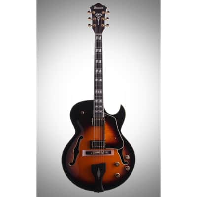 Ibanez LGB30 George Benson Electric Guitar, Vintage Yellow Sunburst, with Case image 2