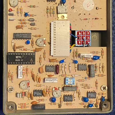 MXR Stereo Chorus 1979 - Yellow Large Metal Box 220Volts image 7