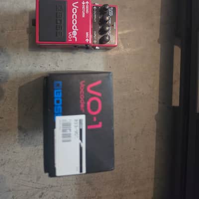 Boss VO-1 Vocoder 2016 - Present - Red image 3