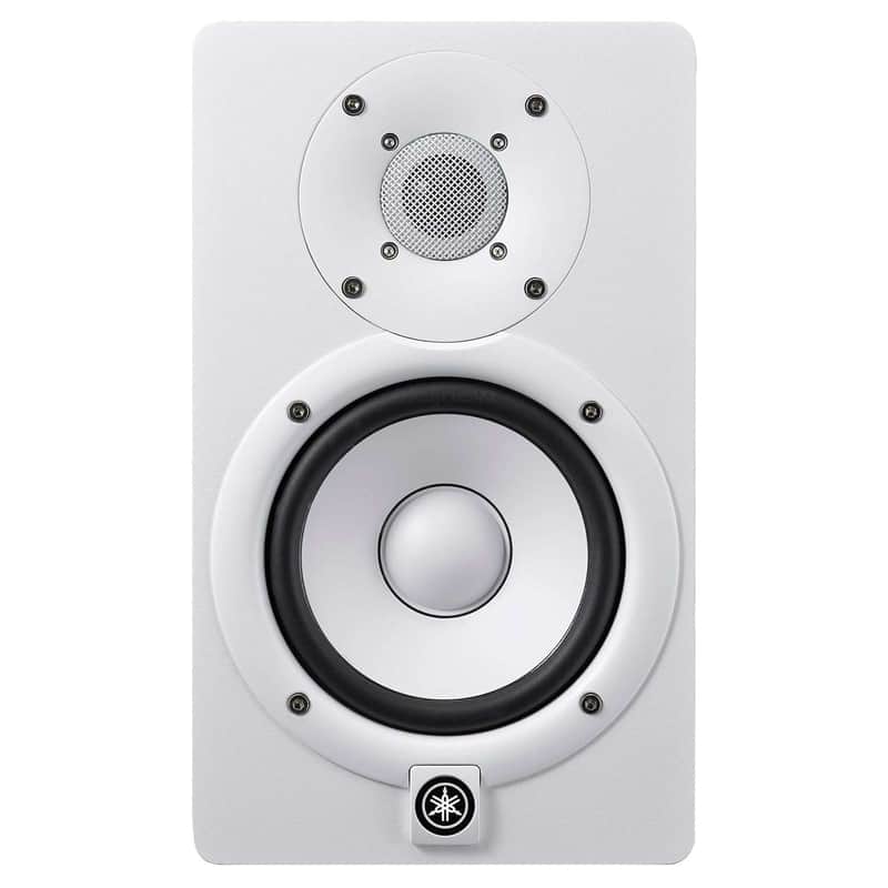 Yamaha HS5W 5" 2-Way Bass-Reflex Bi-Amped Nearfield Powered Studio Monitor White image 1