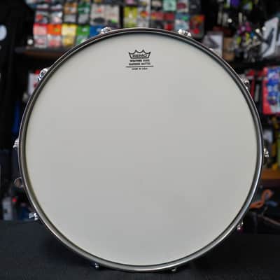 Vintage 1984 USA LUDWIG Lud-A-Loy 6.5x14" Aluminum With Bow Tie Lugs Snare Drum image 14
