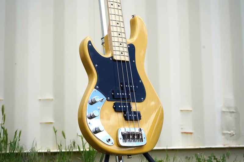 G&L USA Custom Shop Matador Butterscotch Blonde Left Handed 4-String Bass w/ Black Tolex Case (2025) image 1