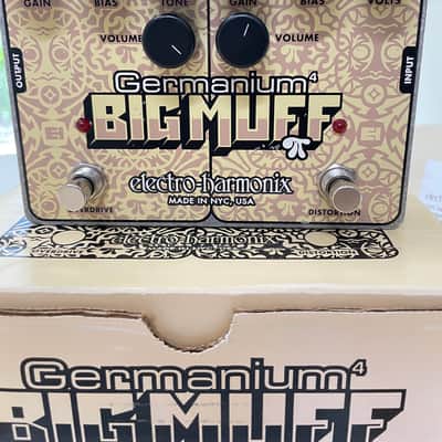 Electro-Harmonix Germanium 4 Big Muff Pi Overdrive & Distortion 2010 - Present - Tan image 2