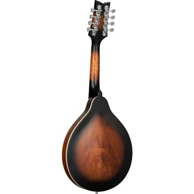 Ortega RMA30-WB-L Left-Handed A-Style Mandolin – Walnut Burst, Solid Spruce Top, Mahogany Back & Sides image 15