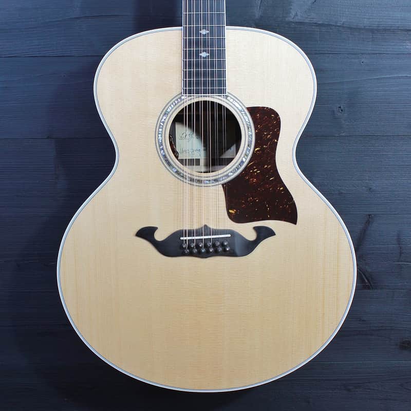 Taylor 855e Legacy Jumbo 12-String Hand Signed Label Acoustic-Electric Guitar image 1