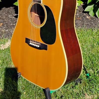Martin D-35 acoustic guitar w/original hard case 1972 excellent condition image 9