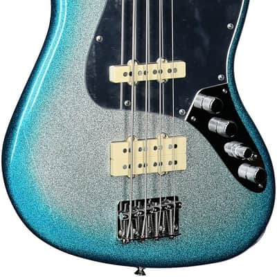 Fender Limited Edition Player Plus Blu DeTiger Jazz Electric Bass (with Gig Bag), Sky Blue image 3