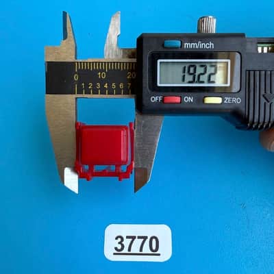 AKAI MPK 25 MIDI Controller Keyboard Part: Record Button Cover Cap RED image 8