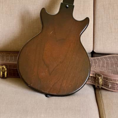 1963 Gibson Melody Maker D Factory reneck – Vibrola w/ Original Alligator Case image 7