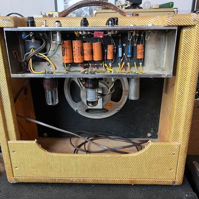 1962 Fender Harvard 6G10  Narrow-Panel Tweed Amp “Super Princeton” image 2