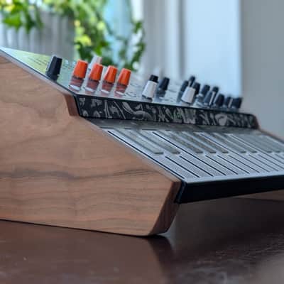 Arturia MicroFreak With Custom Cherry Wood Stand image 5