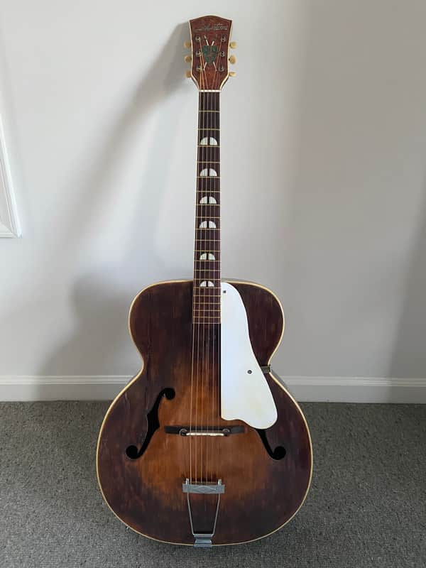 Silvertone Aristocrat Acoustic/Electric 17" 1950's - Gloss Nitrocellulous image 1