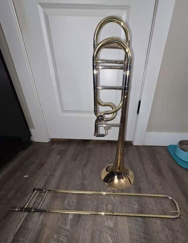 S.E. Shires Bravo Trombone w/ Open-Wrap F-Section, w/Deluxe Backpack Excellent Condition image 1