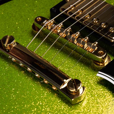 2024 - Gibson Custom Shop Made 2 Measure 1959 ES-335 Reissue Gloss Geko Green Sparkle 8.4 #A940225 image 15