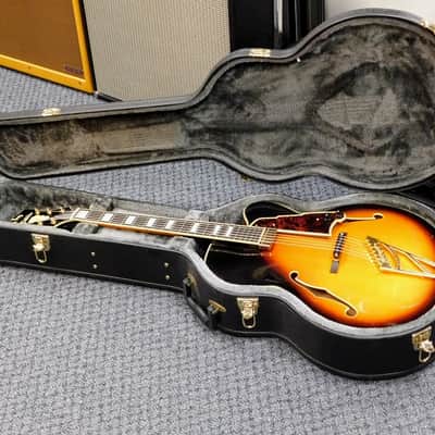 2016 D'Angelico Excel EXL-1 Hollowbody Electric Guitar w/Case! Dark Iced Tea Burst! VERY NICE!!! image 1