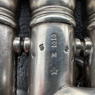 1904 Conn Conqueror Cornet – Silver Plate – Engraved “Exchanged for a Buescher” – King Case image 19