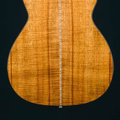Martin M 0000 Cutaway Custom Premium Flamed Koa and Sinker Redwood NEW image 5