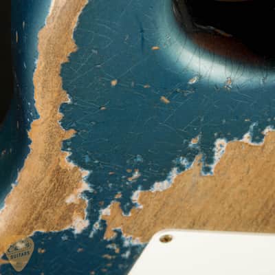 2024 - Fender Custom Shop Limited Edition Red Hot Stratocaster Super Heavy Relic - Super Faded Aged Lake Placid Blue image 14
