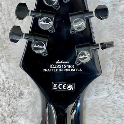 Jackson X Series Soloist Arch Top SLATX7Q 7-String Guitar, Trans Blue Burst image 7