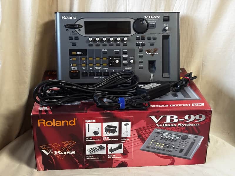 Roland V-Bass VB-99 V-Bass system Multi Effects Pedal w/ box image 1