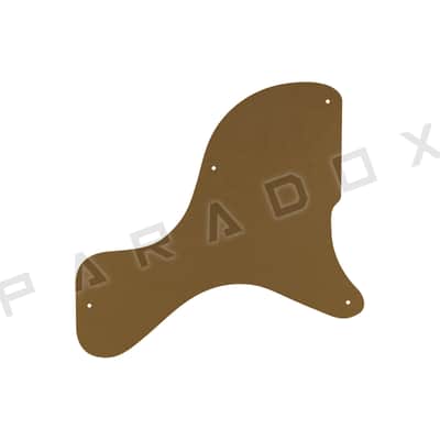 Custom Pickguard For 1952 - 1961 Made in America Gibson Les Paul Junior - Gold/Clear/Gold  .090"