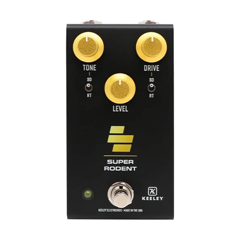 Keeley Super Rodent - Black / Yellow image 1