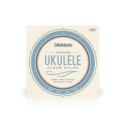 D'Addario - EJ65T - Tenor Ukulele Strings - Pro-Arte Custom Extruded - Clear Nylon (EJ65T) image 1