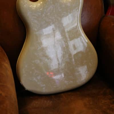 Hagstrom Deluxe A Batman 1960's Sparkle Blue image 8