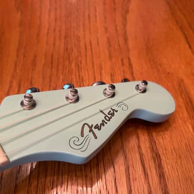 Fender California Coast Series Avalon Tenor Ukulele 2022 - Present - Surf Green image 3
