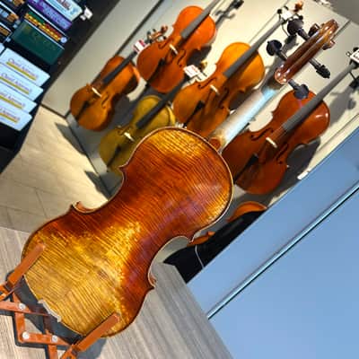 Intermediate 4/4 Violin: Strumenti a Corde 6400 Style B 2019 - Oil varnish image 19