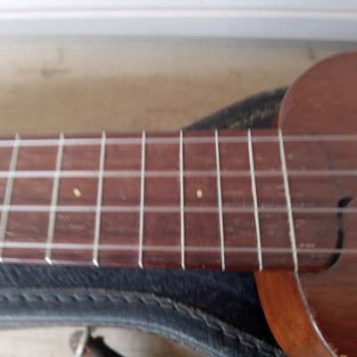 Vintage 1920's Martin Style O Soprano Ukulele w/ Original Geib Case! image 8
